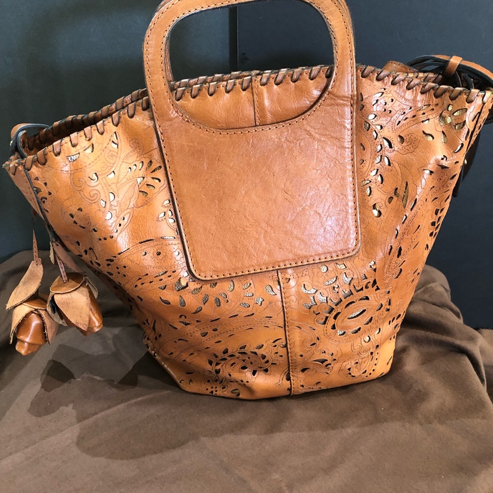 PATRICIA NASH LAZER CUT VILANI TOTE BAG - Picture 2 of 8